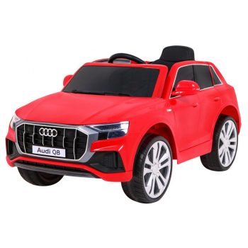 Audi Q8 Lift na akumulator dla dzieci Czerwony SUV + Pilot